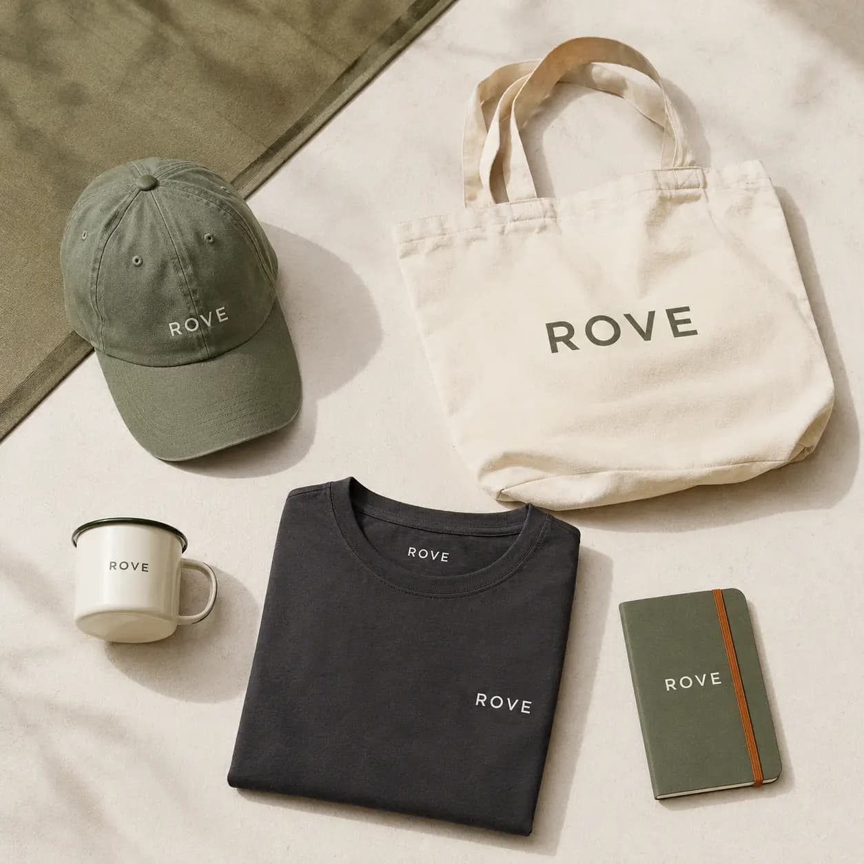 ROVE outdoor brand merchandise collection